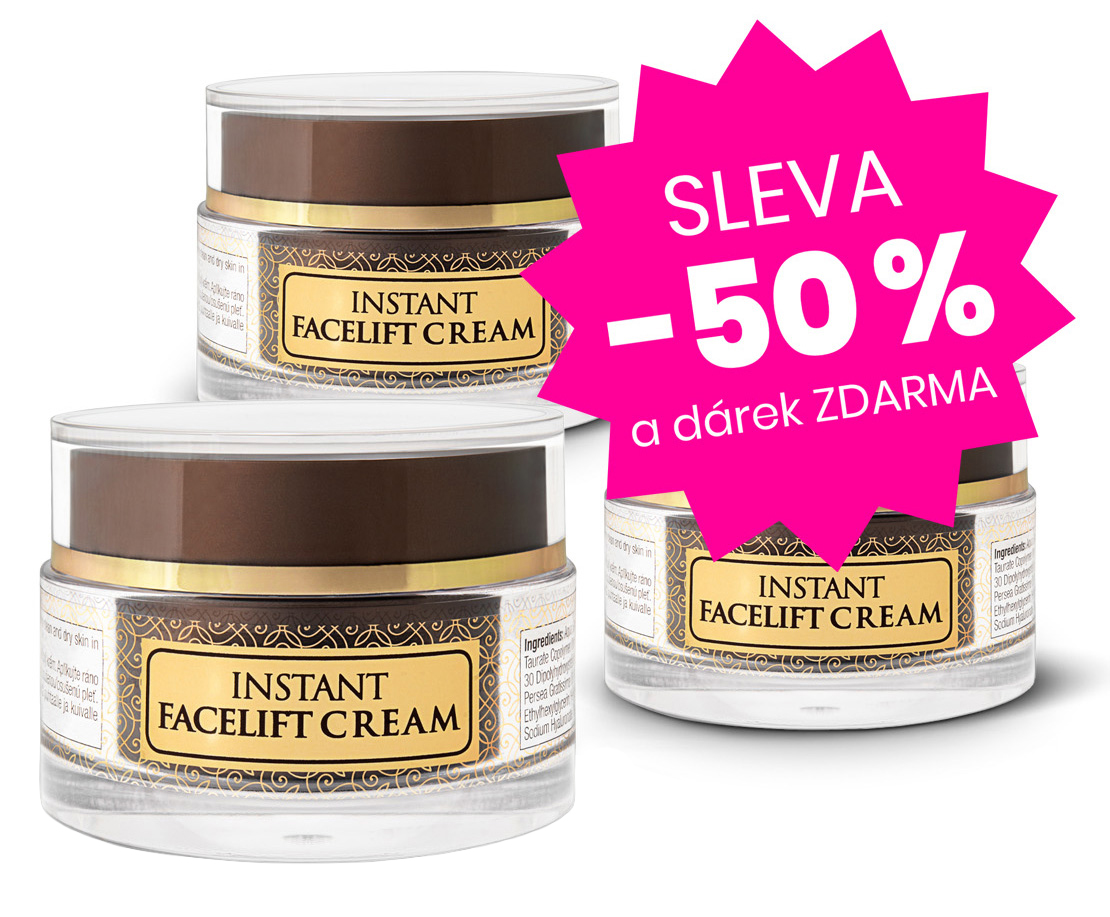 Aimé Instant Facelift krém vyhladí pokožku obličeje